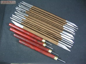 匠心独运 南京朋友定制的小叶紫檀手柄精钢雕刻刀